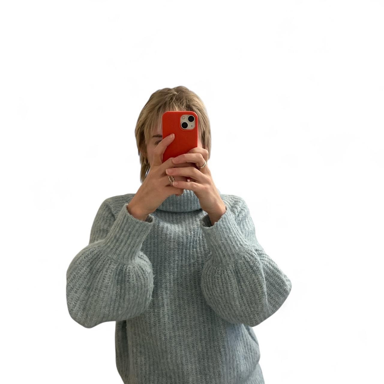 Mango Pulls & Sweat-shirts: Rollkragen_Pullover hellblau Grösse M Damen – D'occasion à Zürich par lil_rxs5 5