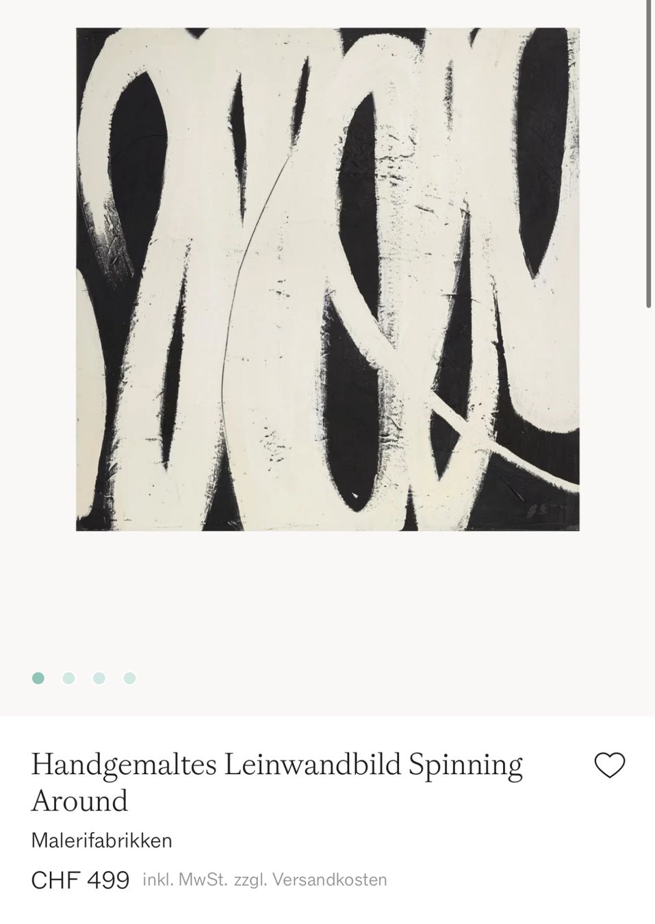 Foto & Immagini: Handgemaltes Leinwandbild "Around" - Moderne Kunst! – Nuovo (secondo la descrizione) da Pfäffikon SZ venduto da angelica_sauter