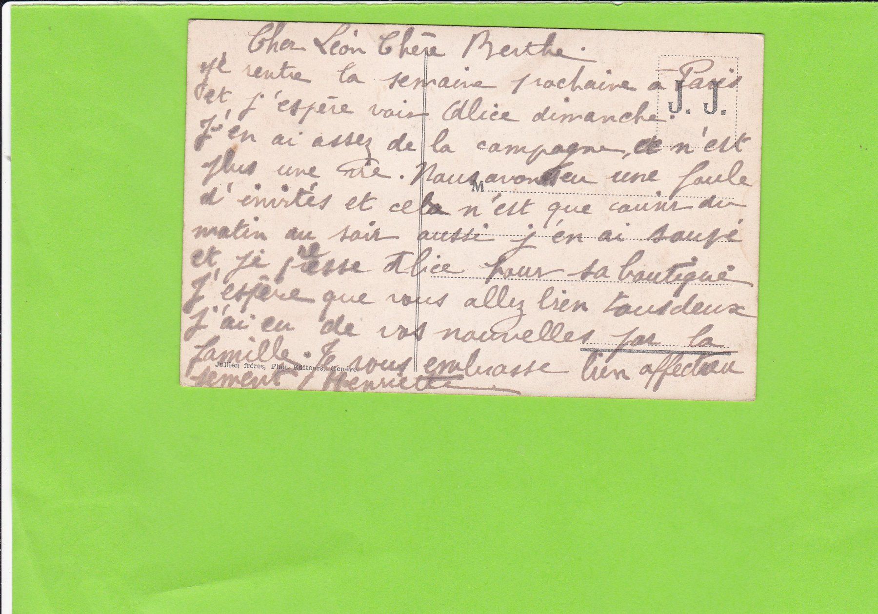 Cartoline postali: Le Port d'Ouchy – Usato da St. Peterzell venduto da neckertal 1