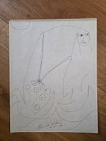 Hand Zeichnung signiert 1971