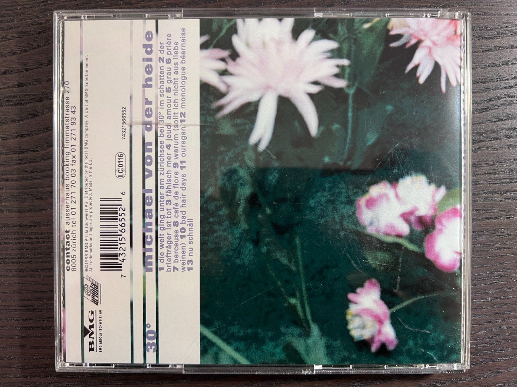 CD: Michael von der Heide - 30 Grad – Usato da Zürich venduto da MusikFreunde 1