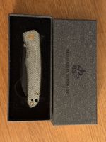 QSP Otter - Denim Micarta Klappmesser EDC