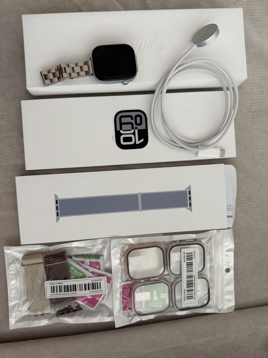Apple Smartwatch: Apple Watch 10 - 46 mm - Silver Alu – Nuovo (secondo la descrizione) da Schaanwald venduto da kue_cv5n