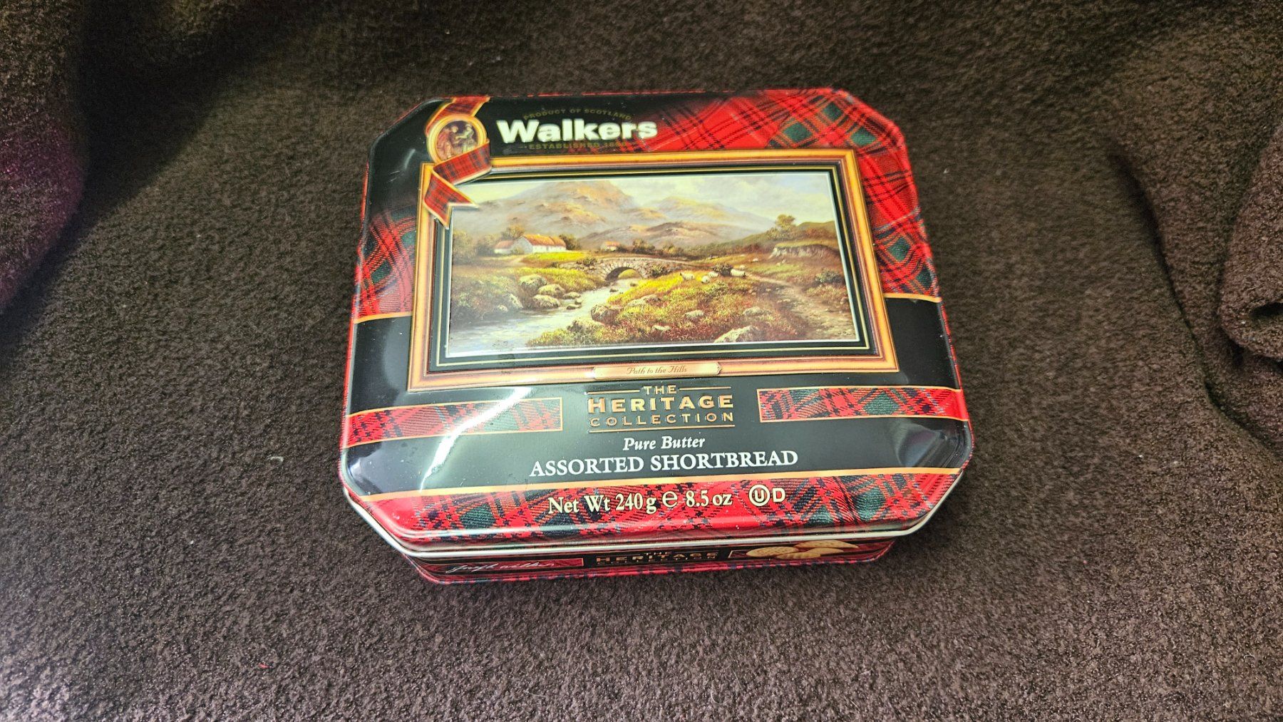 Altro in Decorazioni & Accessori: Scatola di latta Walkers – Usato da Melano venduto da H-Sara