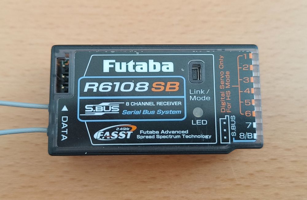 FUTABA R6108SB Receiver 8CH 2.4GHz (Neu (gemäss Beschreibung)) in ...