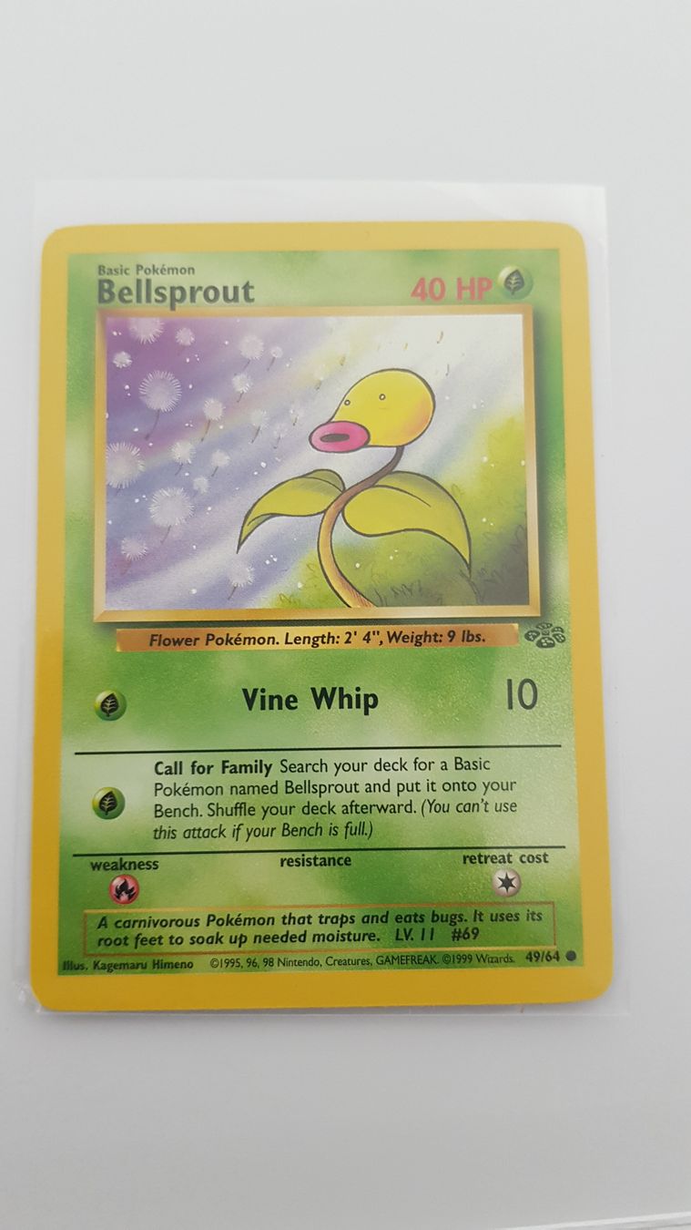 Pokémon Carte collezionabili: Jungle - 49 - Bellsprout – Usato da Neuchâtel venduto da bilao