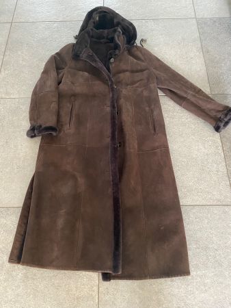 Warmer Winter Ledermantel von Inga Barth, Top Zustand!