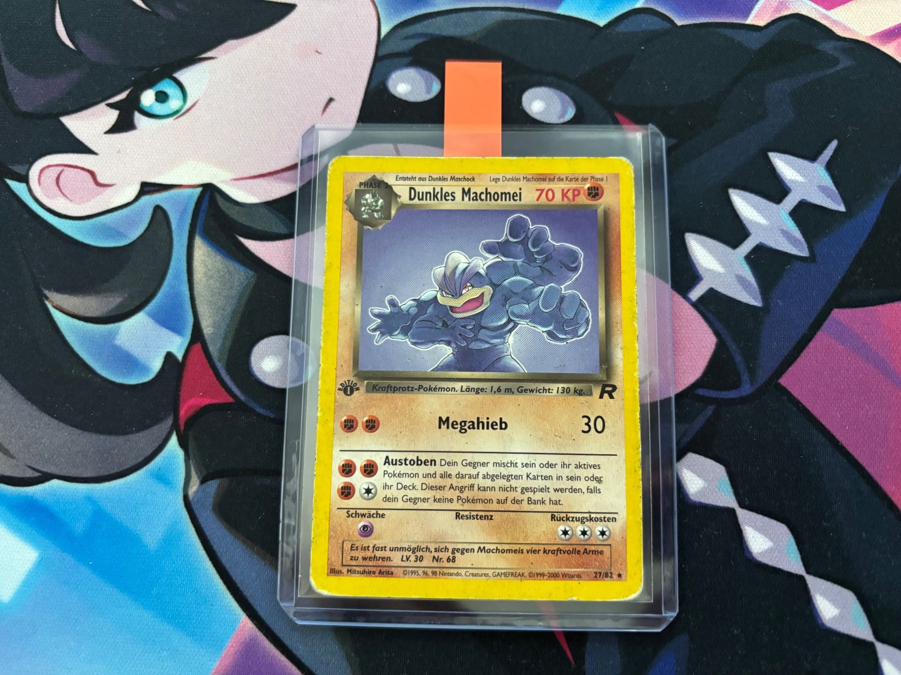 Pokémon Carte collezionabili: 2000 POKEMON 1st Edition Dunkles Machomei Team Rocket 27 – Usato da Wilen (Sarnen) venduto da Seeungeheuer