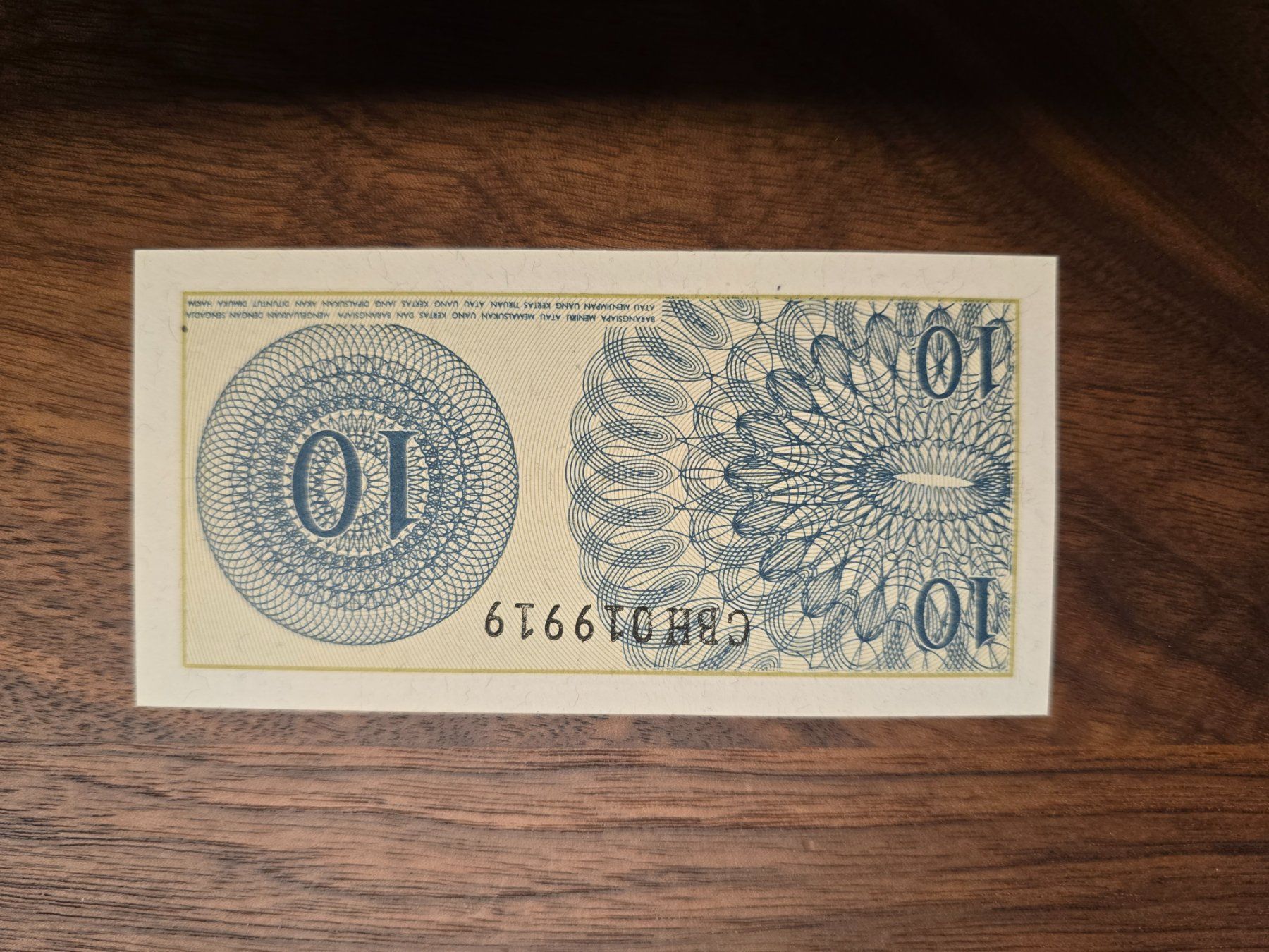 Banconote: Alte Indonesische Banknote 10 Rupiah - 1964 – Usato da Büttikon AG venduto da Amineah 1
