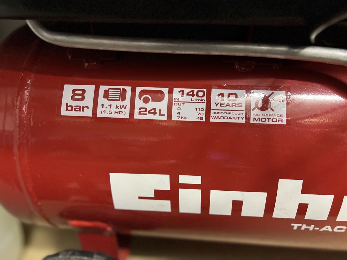 Einhell Kompressoren: Einhell TH-AC 200/24 Kompressor, Top Zustand! – Gebraucht aus Nürensdorf von romano_a 2
