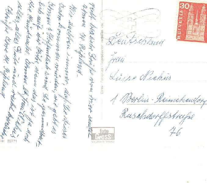 Cartoline postali: Weissbad - mit Schwenden + ca. 1965 – Usato da Emmenbrücke venduto da teestube 1