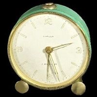 ⏰💚 Vintage TÜRLER Reisewecker – Schweizer Qualität! 🇨🇭✨