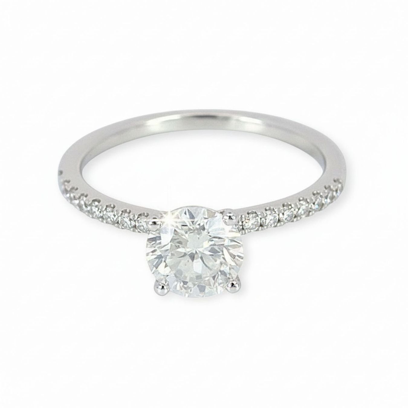Anelli: Diamant-Ring 14k Weissgold 1,13ct – Nuovo e nell'imballaggio originale da Illnau venduto da Juwelier_Mahler_GmbH