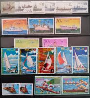 Ausland, Motivbriefmarken Schiffe