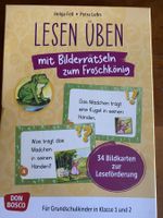 Lesen üben mit Bilderrätseln