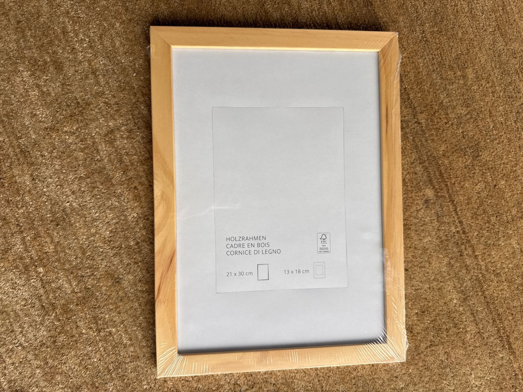 Cornici: Holzrahmen 21 x 30 cm – Nuovo (secondo la descrizione) da Aarau venduto da Anini