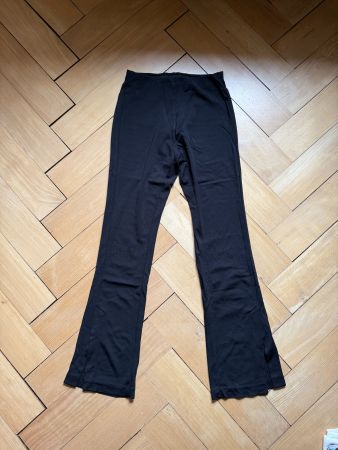 WEEKDAY - Schlaghose schwarz leicht XS