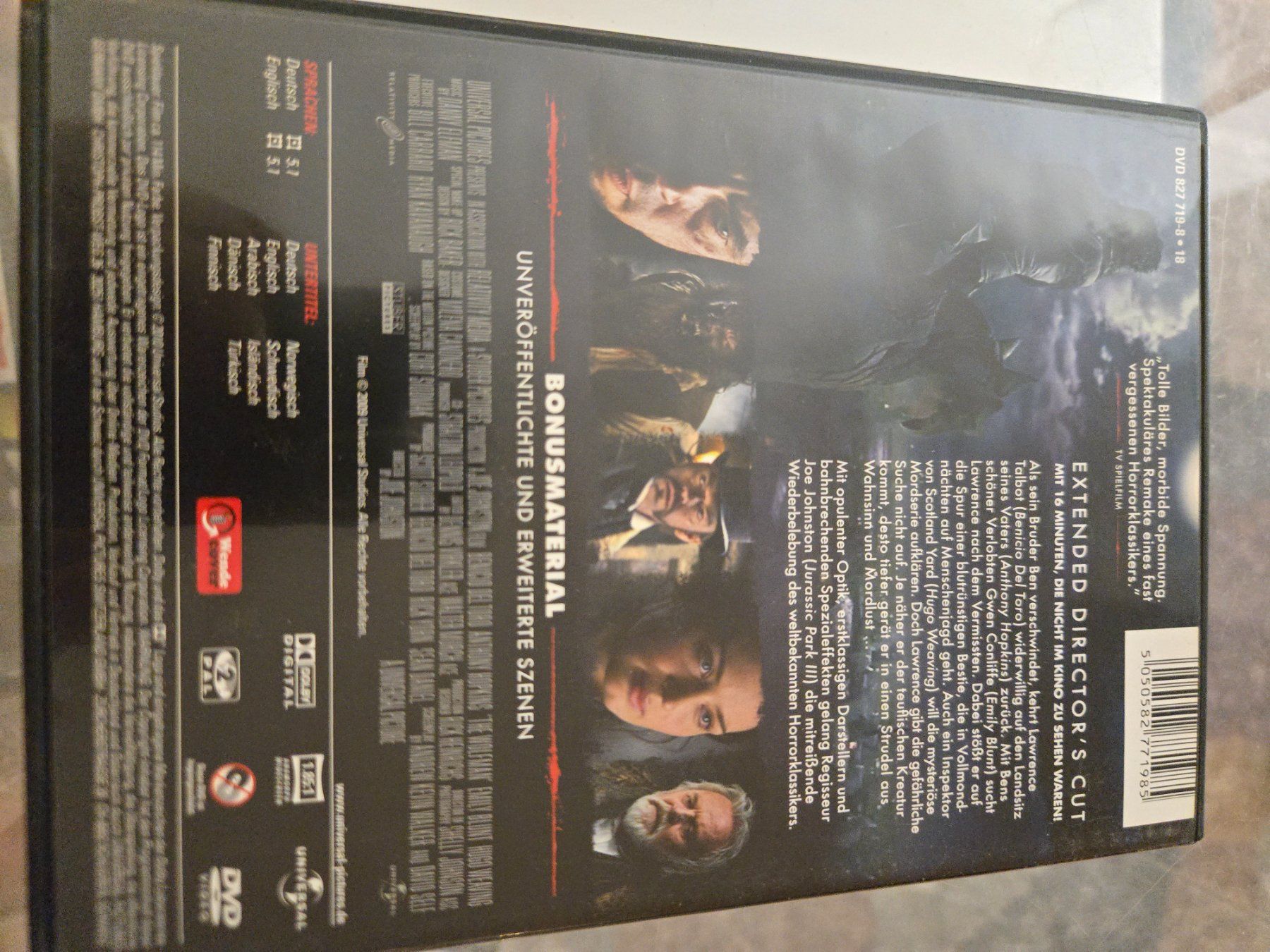 Tutti i DVDs: Wolfman DVD – Usato da Bussigny venduto da Kfdlt 1