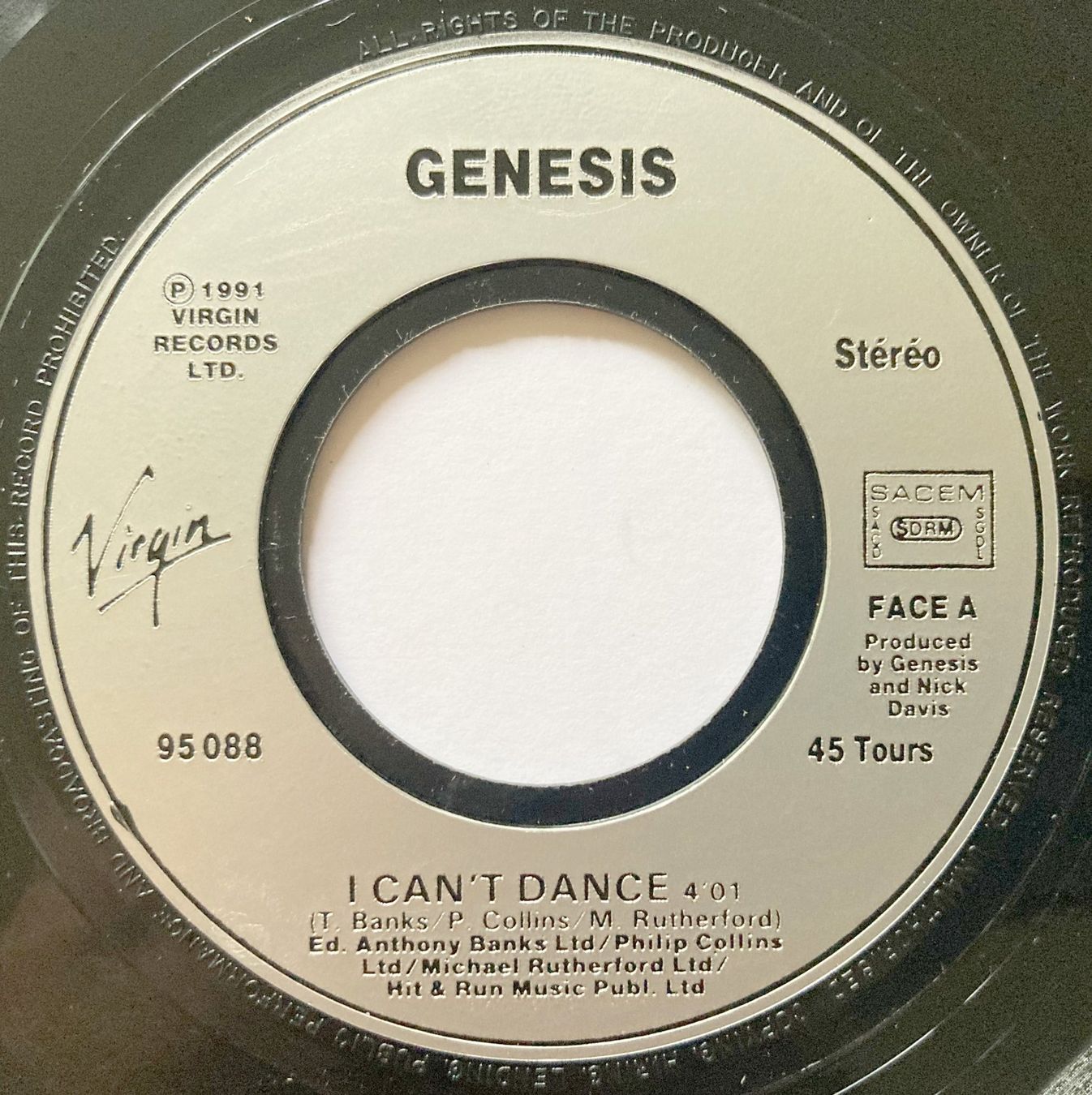 Dischi in vinile: GENESIS - I CAN'T DANCE – Usato da Bottens venduto da hotter-than-hell 2