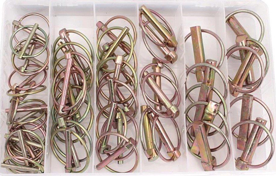 Attrezzatura da arrampicata: 50 Stück Klappsplinten mit Ring in div. Grössen  Aktion – Nuovo e nell'imballaggio originale da St. Gallen venduto da schnaeppchen-preise 3
