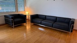 Cassina LC3 Sessel & Sofa + ClassiCon Table