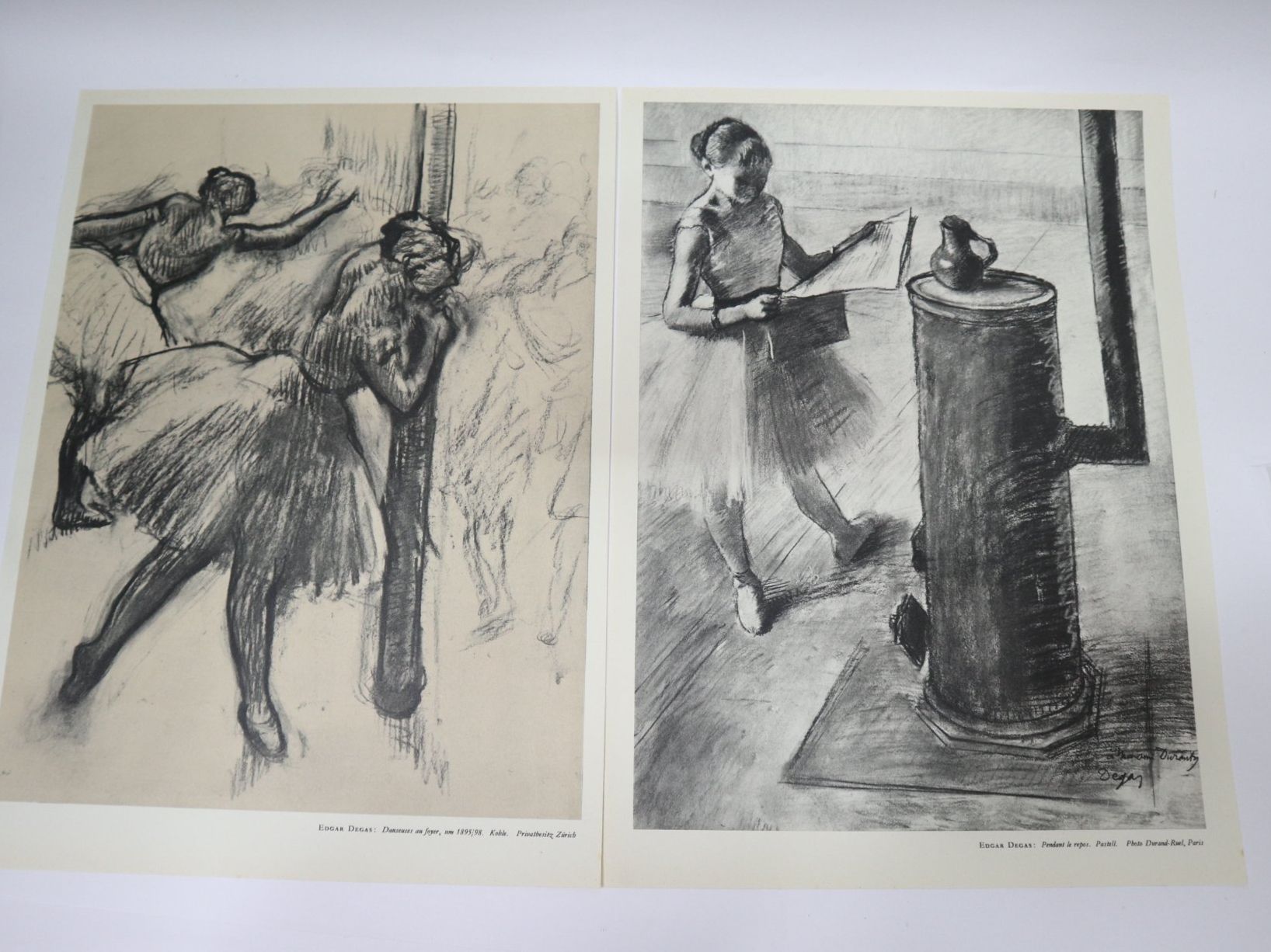 Posters & Illustrations: 1950, 4 Bilder , Edgar Degas – D'occasion à Eschenbach SG par Astalavista 1