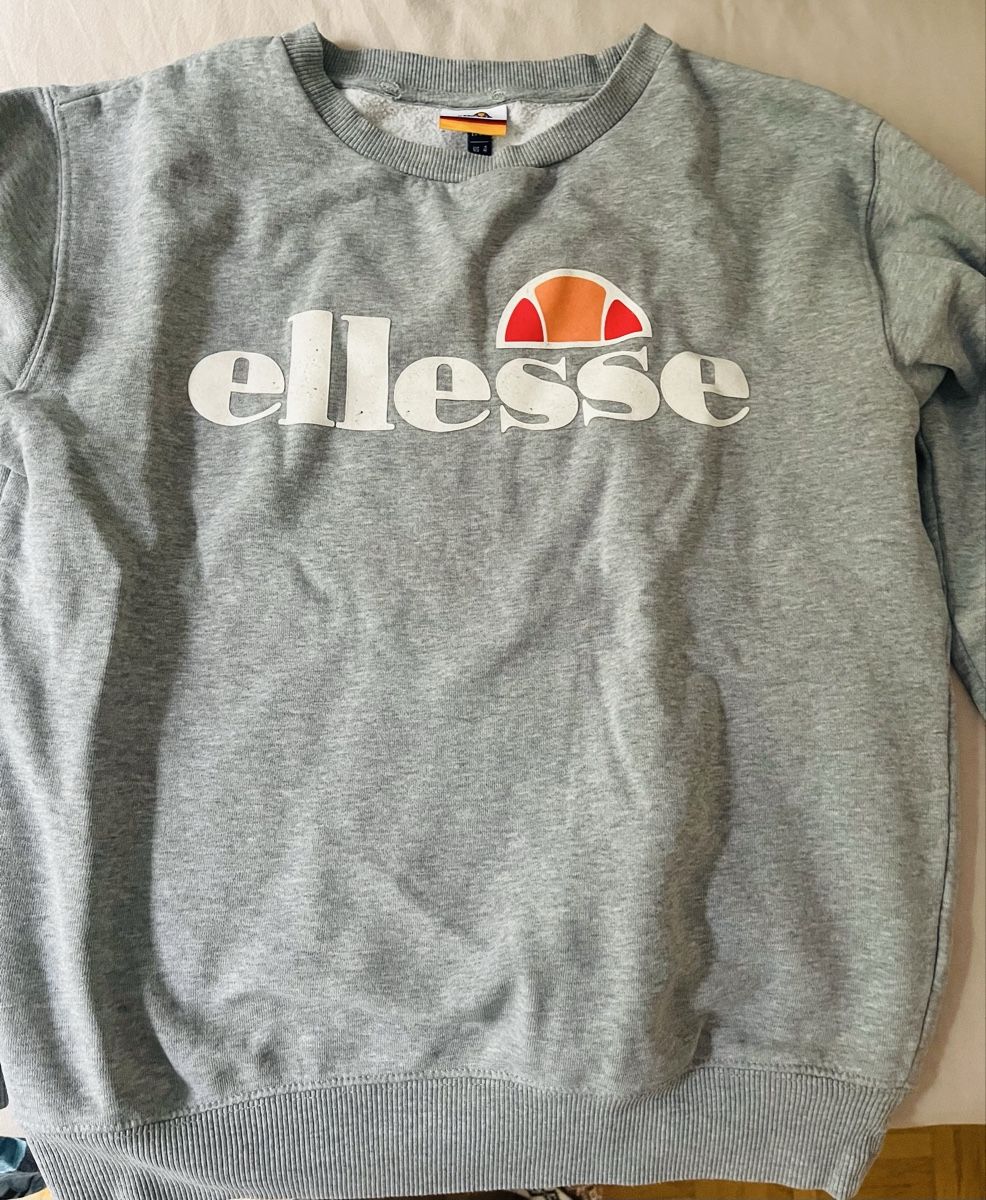 Ellesse Pulls & Sweat-shirts: Ellesse Pullover grau Logo Druck Grösse 36  – D'occasion à Baden par Klara1 4