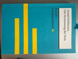 Daniel Kehlmann Die Vermessung der Welt Lektüreschlüssel XL