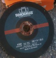 RHODIUS Qualitäts Schrupp Scheibe 180x6x22.2mm