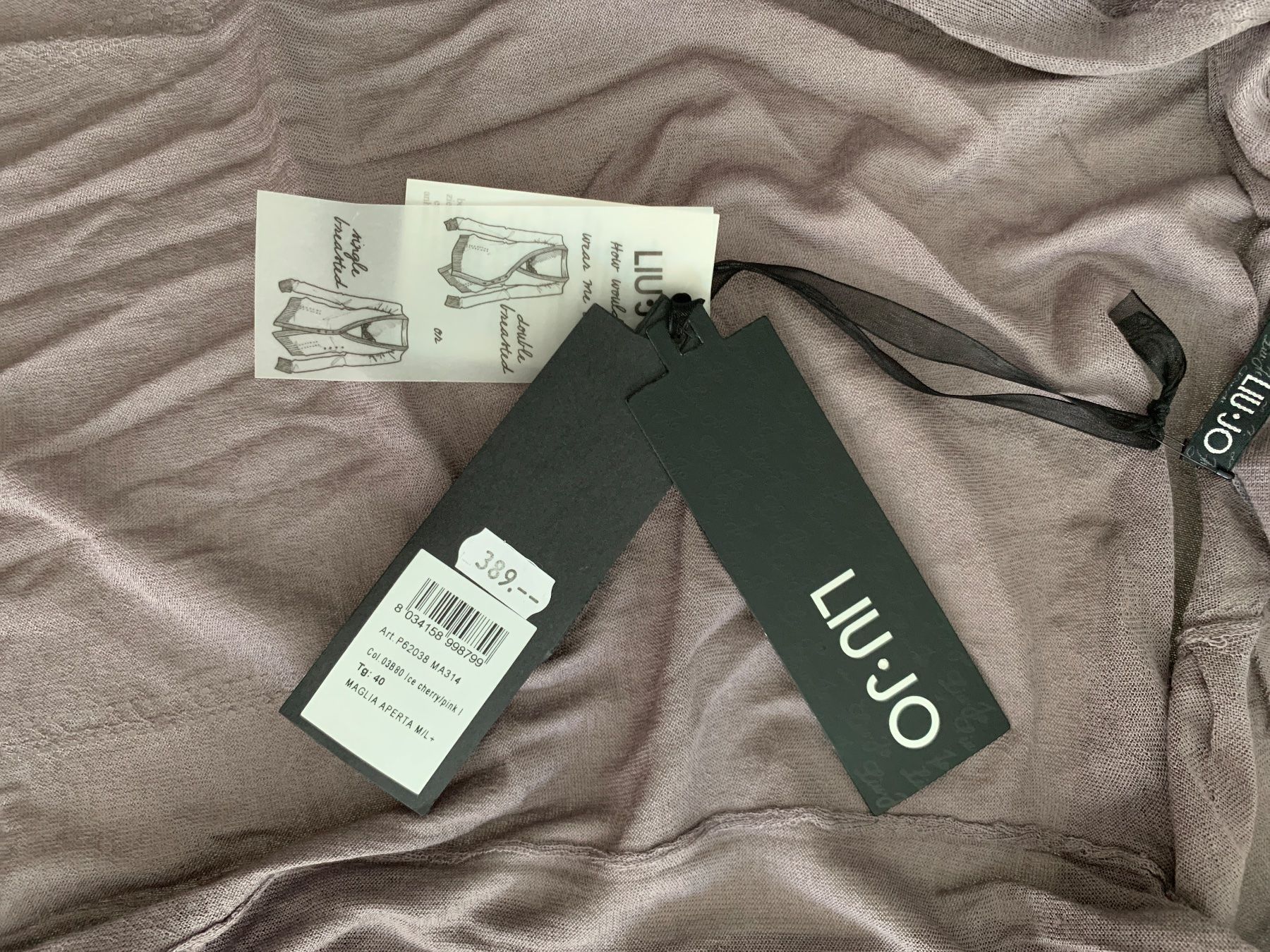 Liu Jo Giacche: Jacke NP 389 Fr. – Nuovo e nell'imballaggio originale da Füllinsdorf venduto da Bambu2007 7