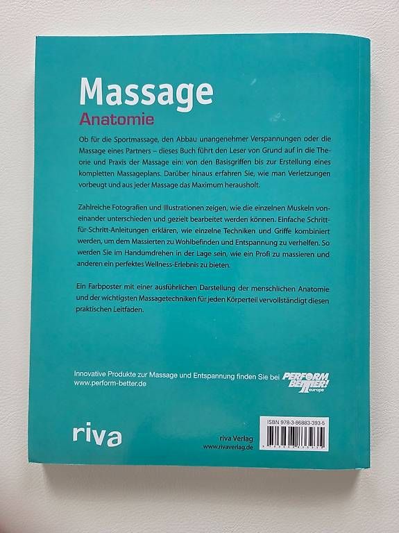 Libri: Massage Anatomie – Usato da Roggwil BE venduto da Haesli1981 1