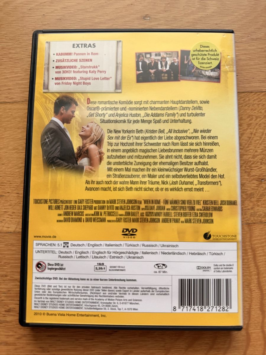 Alle DVDs: When in Rome - DVD – Gebraucht aus Kölliken von nerdorado 1