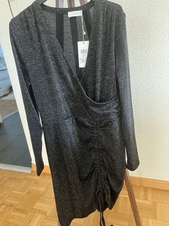 Robe Kookai noire pailletée T3 neuve avec étiquette