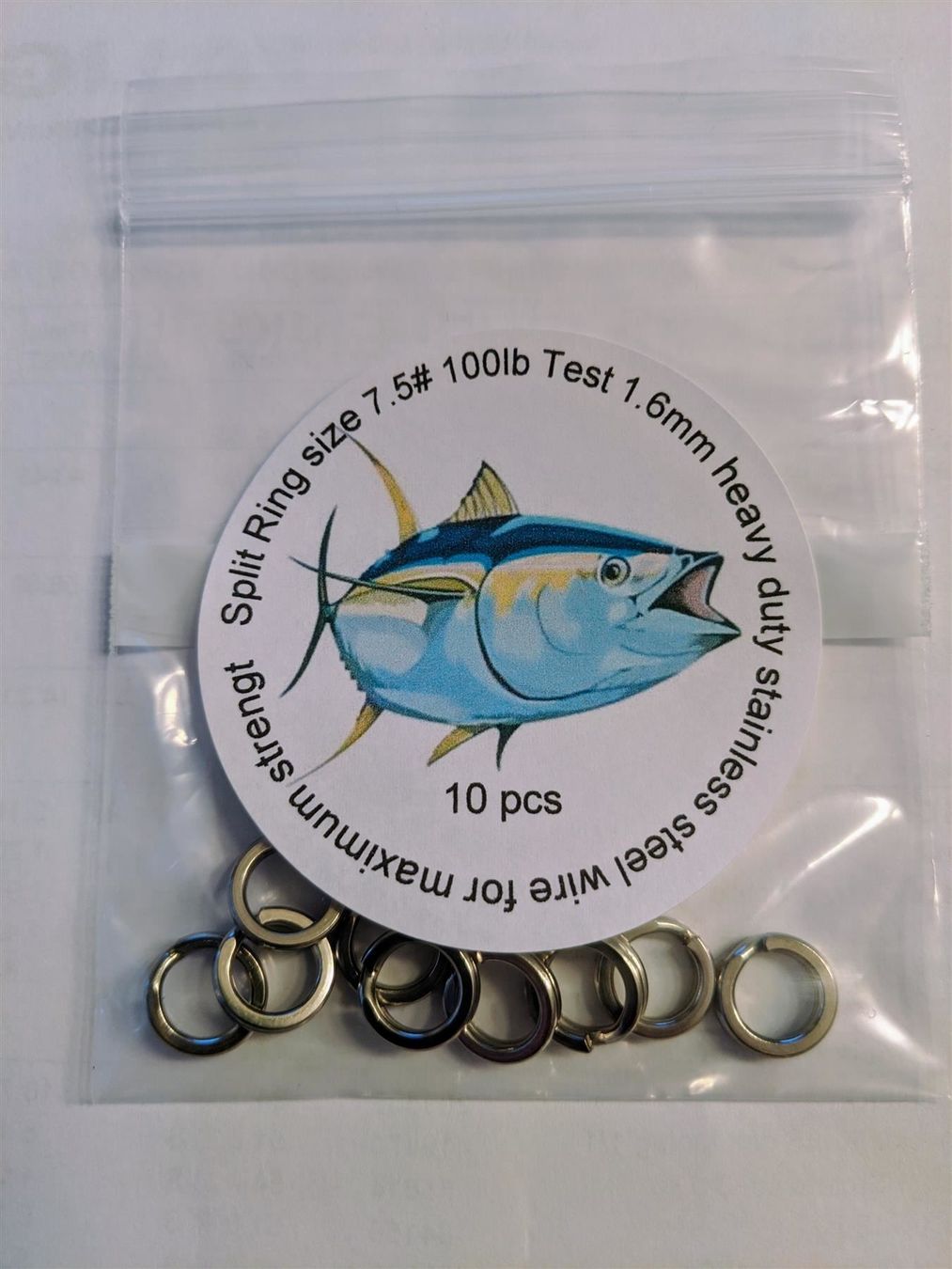 Accessori: Heavy Duty Stainless Steel Split Rings – Nuovo e nell'imballaggio originale da Wetzikon ZH venduto da felixpfister