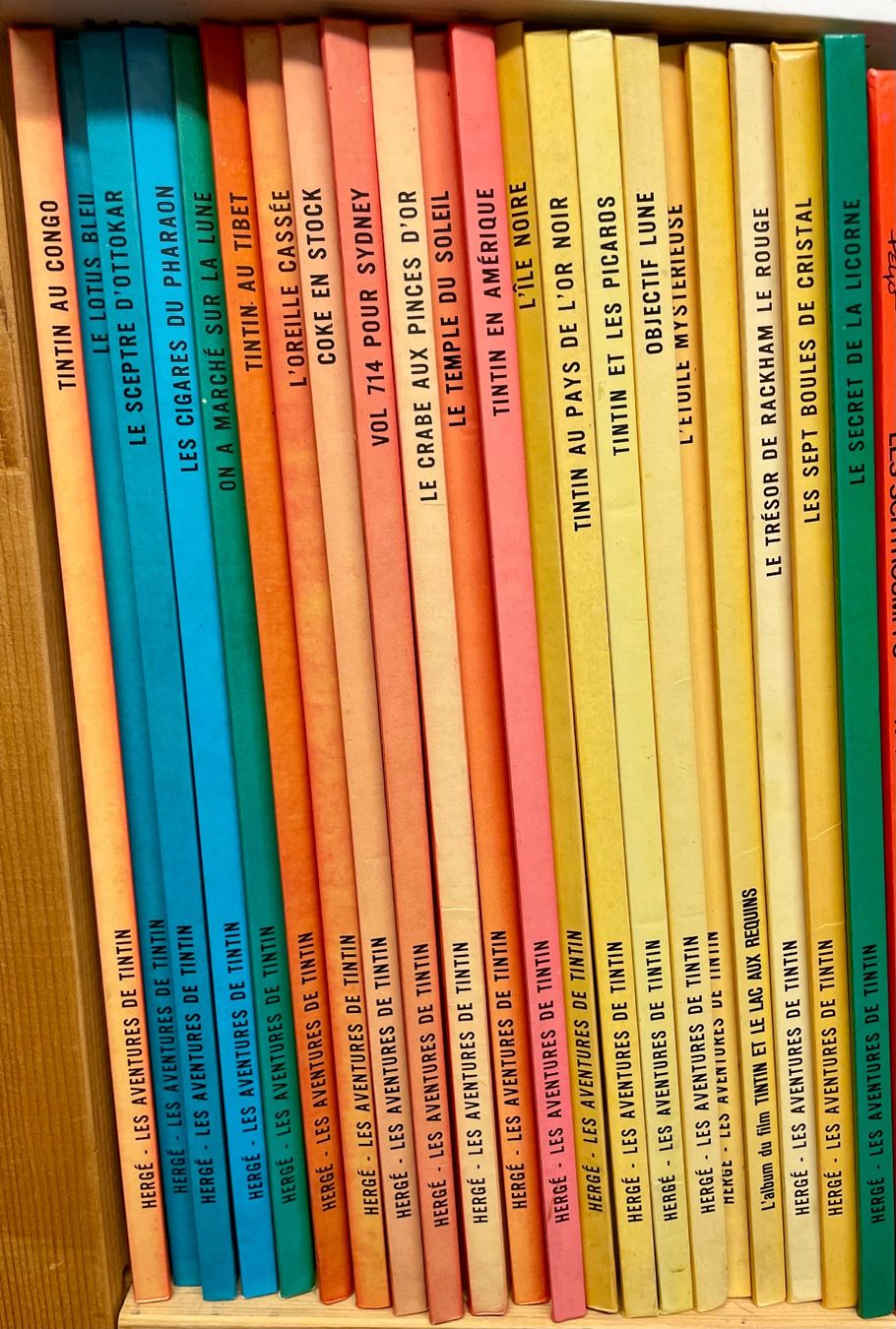 Comics: BD Tintin (21 pièces) – Gebraucht aus Pompaples von buc_ww9d