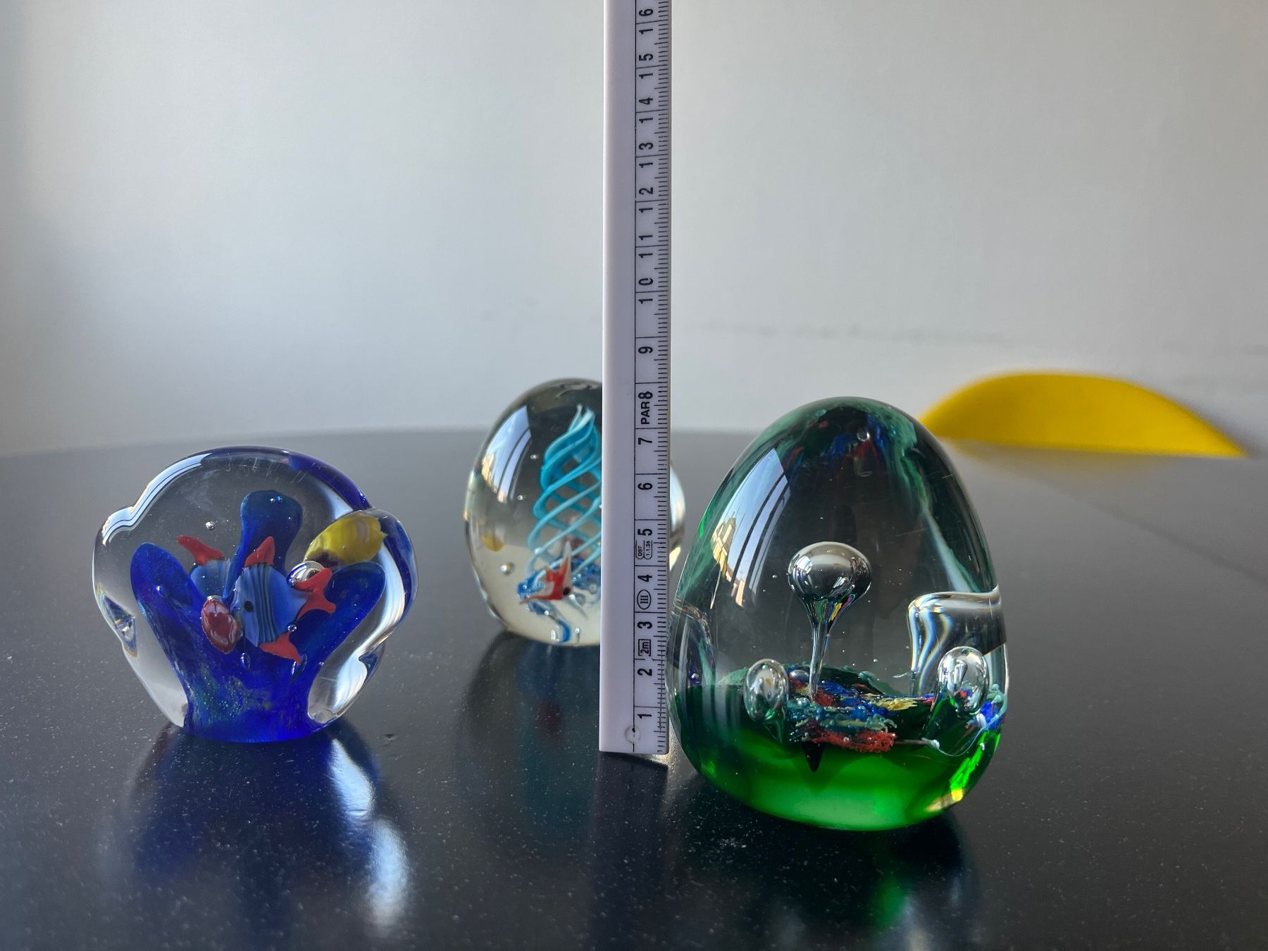 Murano Bicchieri: Murano Aquarium-Briefbeschwerer – Usato da Zürich venduto da omni64 1