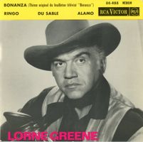 EP 45 rpm - LORNE GREENE Bonanza / Ringo / Du Sable / Alamo