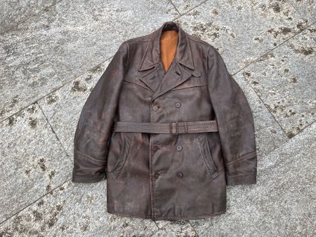 Lederjacke Oldtimer Antik Vintage