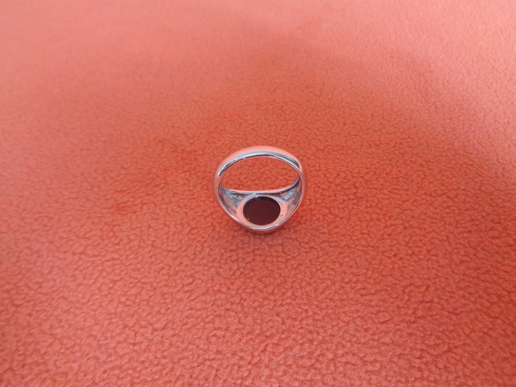 Anelli: Silberring mit Onyx - Sterling Silber 925 Grösse 63 – Nuovo (secondo la descrizione) da Chur venduto da omonia 8