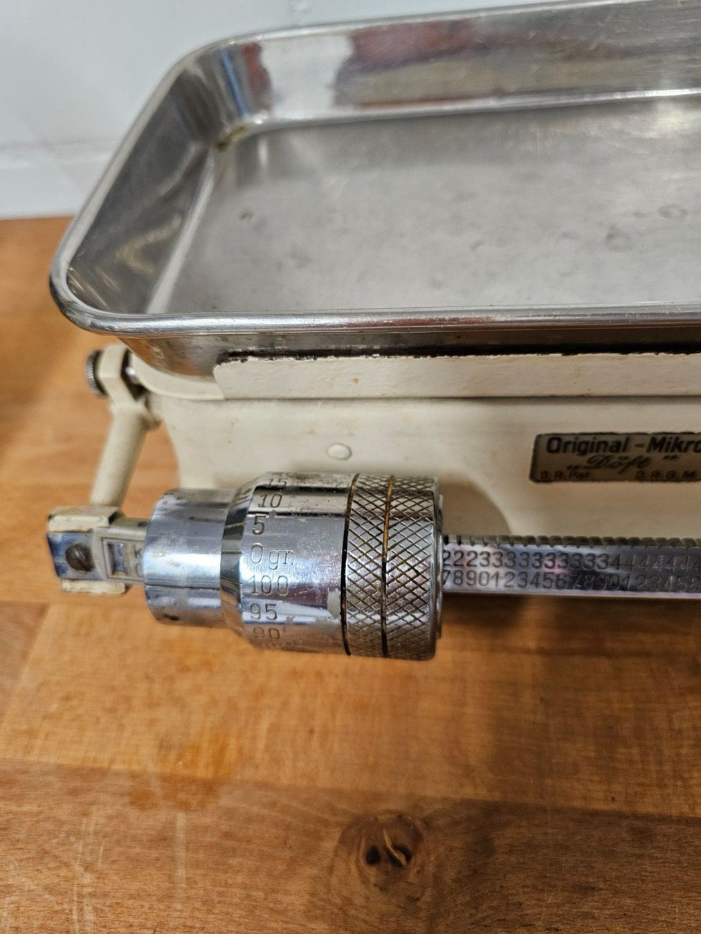 Waagen und Gewichte: Antike Waage Original-Mikro Döft Waage – Gebraucht aus Sirnach von windrad65 2