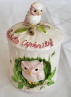 Poubelle à Aperitif Vintage Ceramique Chouette