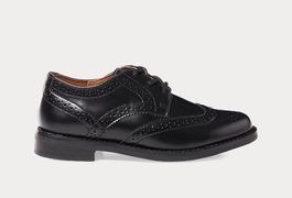 Chaussures Ralph Lauren cuir noir pointure 34.5