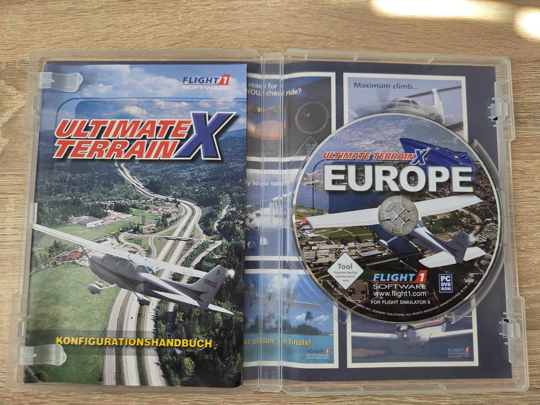 Giochi: Ultimate Terrain X - Europe For Flight Simulator X FSX - PC – Usato da Carouge GE venduto da Franllo 2