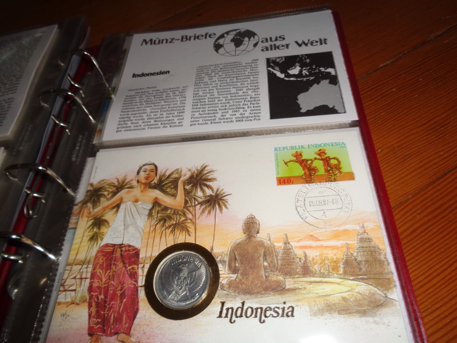 Tutti le monete: Münzbrief Indonesien – Usato da Olten venduto da Disc-Verkauf