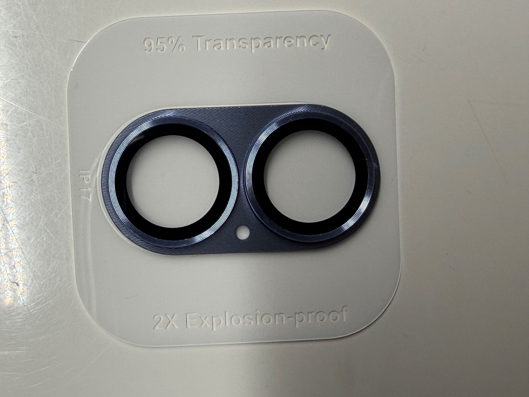 Cover & Protezioni schermo: IPhone 17  Kamera Schutz (blau) – Nuovo (secondo la descrizione) da Lyss venduto da PA0000