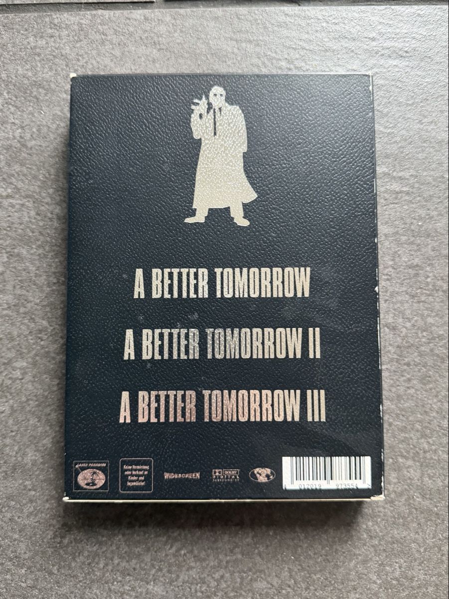 Alle DVDs: A Better Tomorrow Trilogie DVD – Gebraucht aus Zürich von cENS0R 1