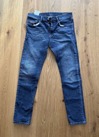 Diesel D-Strukt Slim Jeans W32 L32 Stretch Blau