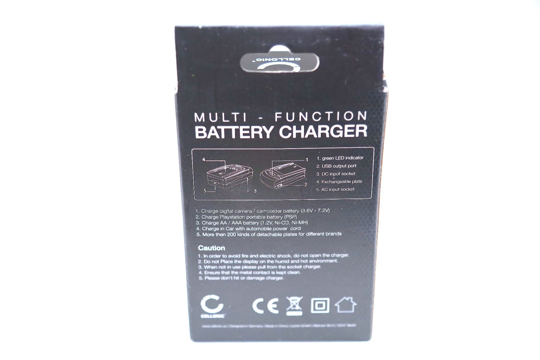 Caricatori & Batterie: CELLONIC MZLTI-FUNCTION BATTERY CHARGER 3,6V-7,2V – Nuovo e nell'imballaggio originale da Ipsach venduto da Merlux 2