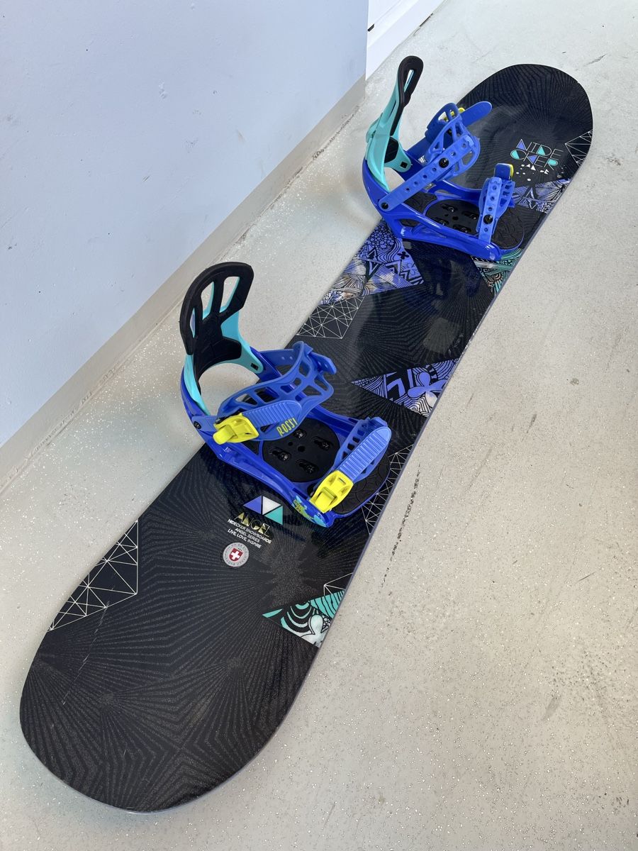 Board: Nidecker Snowboard 145cm inkl. Bindung  – Usato da Horgen venduto da pupcia01 1