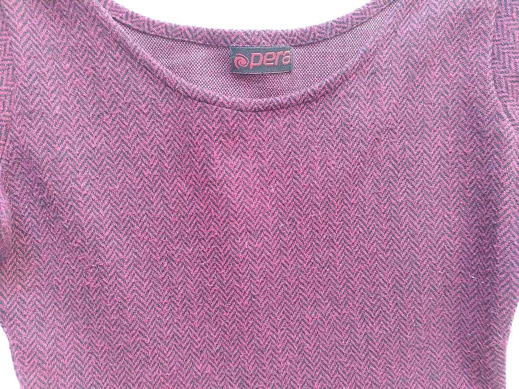Vestiti: Vestito mini bordeaux svasato  taglia S – Usato da Sessa venduto da uza_x5jm 4